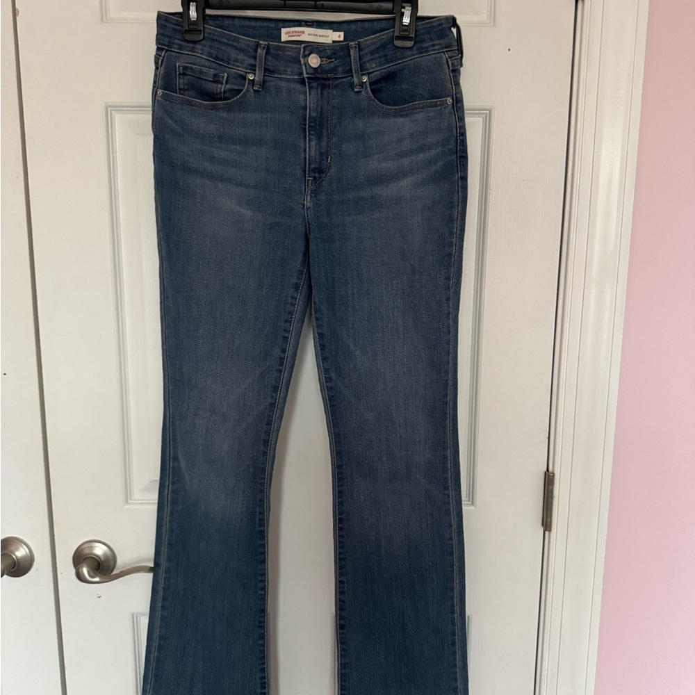Levi's Dark Blue Flare Jeans